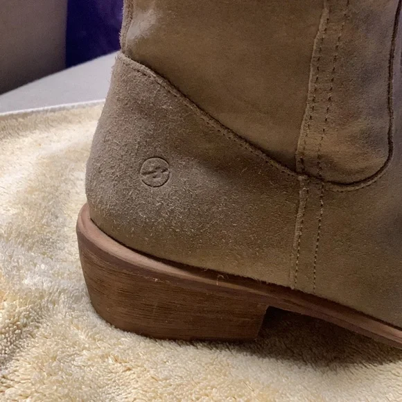 Bronx Suede Riding boots - Picture 2 of 6